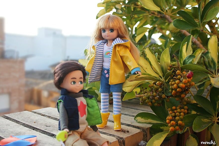 Lottie y Finn, muñecos realistas