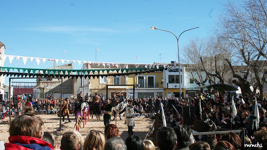 Feria medieval en Llombai, Valencia